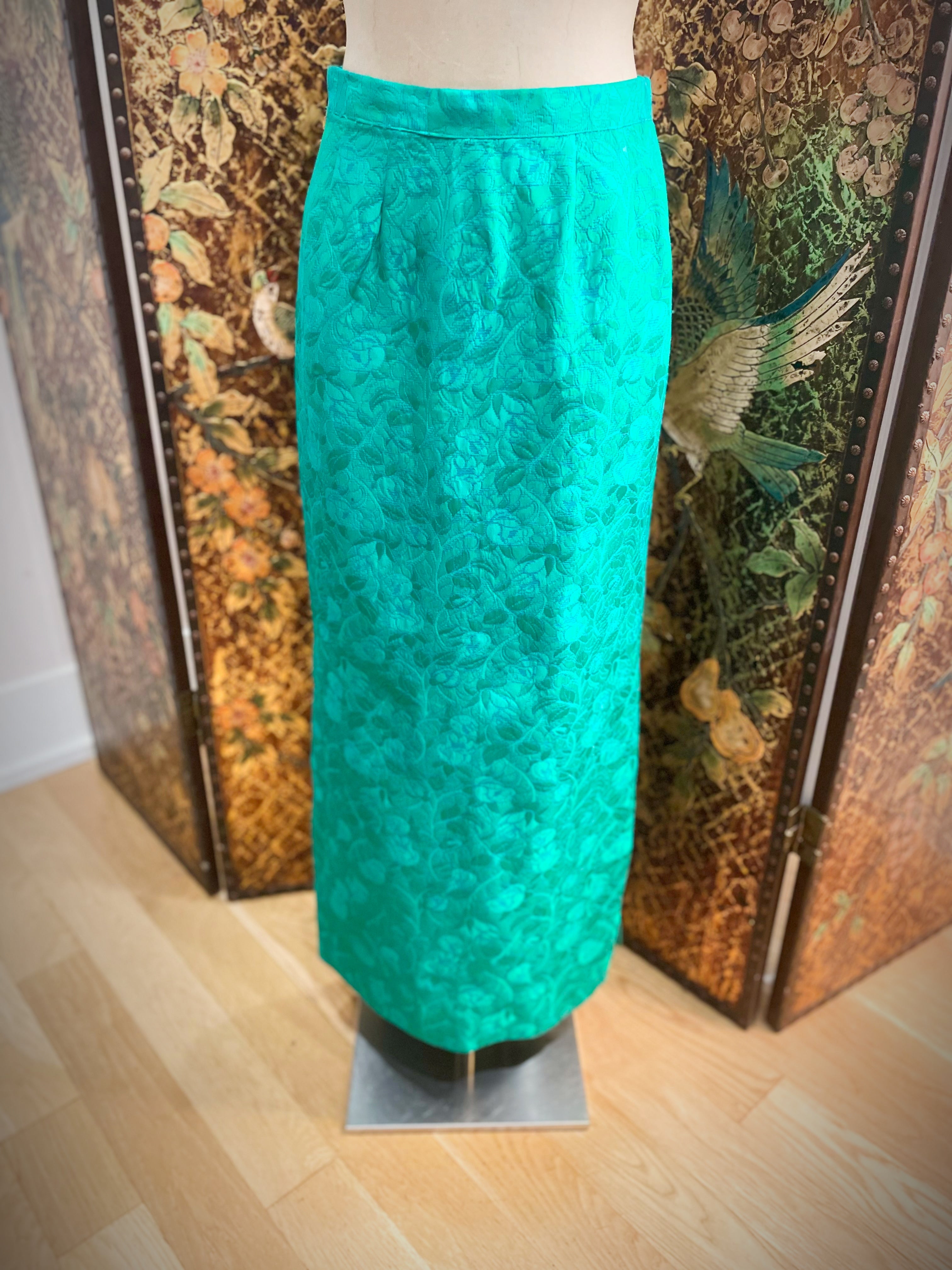 Green mermaid pencil skirt best sale